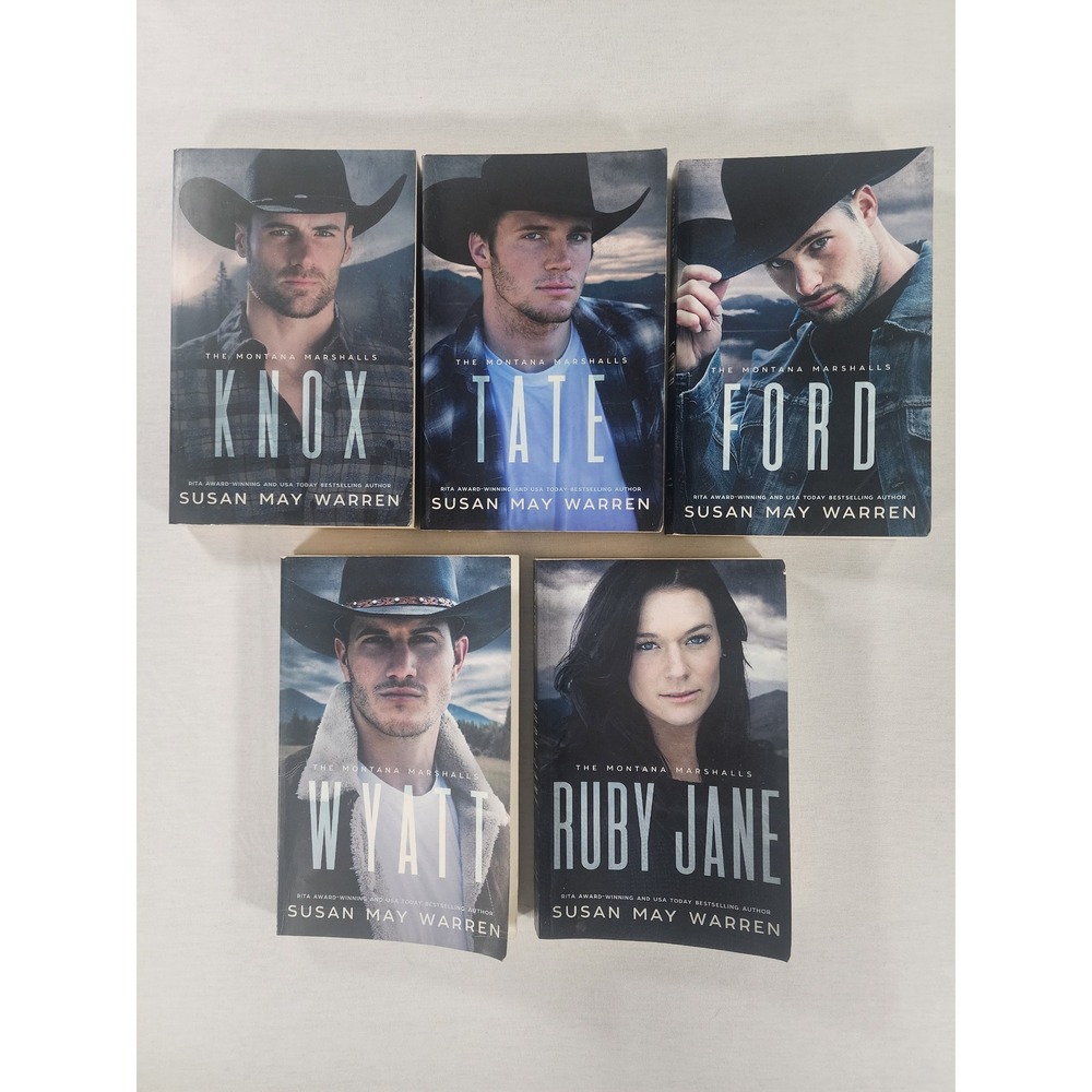 The Montana Marshalls 5 Book Set Knox Tate Ford Wyatt Ruby Jane Susan May Warren
